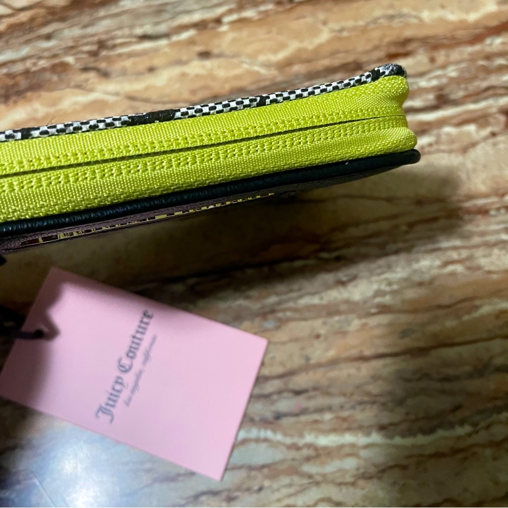 Juicy Couture Wallet Black/Gray Logo Cardholder Wallet - Picture 5 of 6
